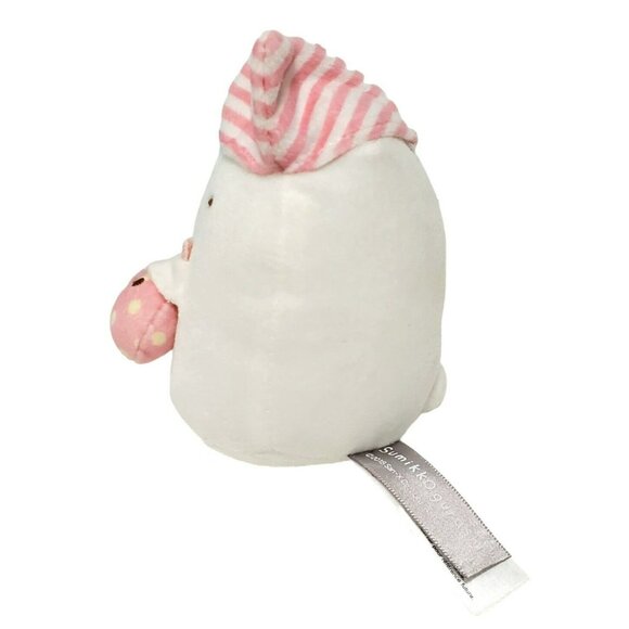 Sumikko Gurashi Shirokuma Polar Bear Plush Bunny Pink White Night Cap Pajamas - Picture 3 of 11